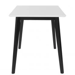 Red Living Table Brise II - Partiellement en pin massif - Blanc / Noir -Meubles de salle à manger Soldes Magasin 1000271813 210602 16122500088 DETAILS P000000001000271813