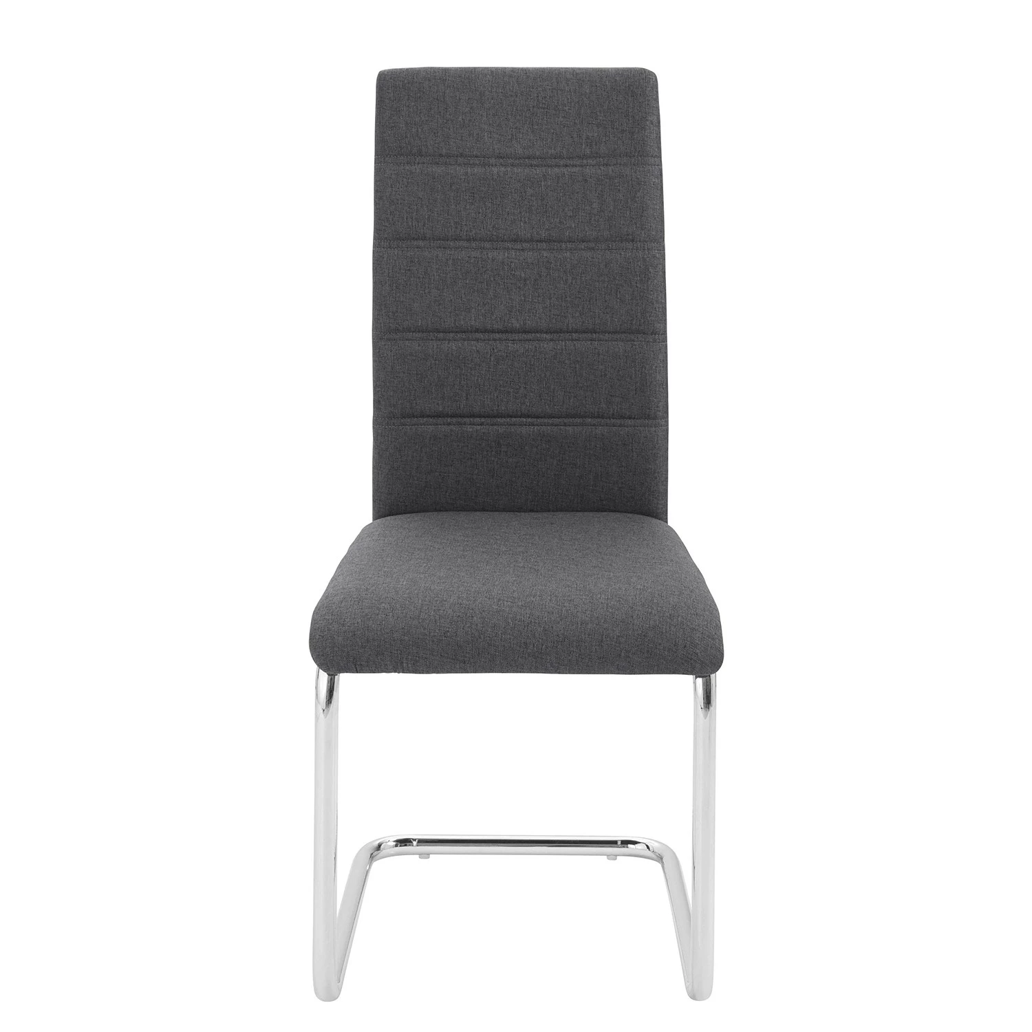 Loftscape Chaises cantilever Aleksa (lot de 2) - Anthracite 2 Loftscape Chaises cantilever Aleksa (lot de 2) - Anthracite – Image 2