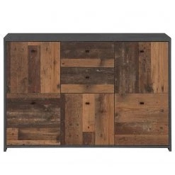 Loftscape Buffet Rison IV - Gris foncé / Imitation bois ancien -Meubles de salle à manger Soldes Magasin 1000272373 210819 07024600098 DETAILS P000000001000272373