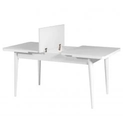 Loftscape Salle à manger Baris (5 éléments) - Extensible - Blanc / Gris -Meubles de salle à manger Soldes Magasin 1000273400 220816 032 DETAILS P000000001000273400