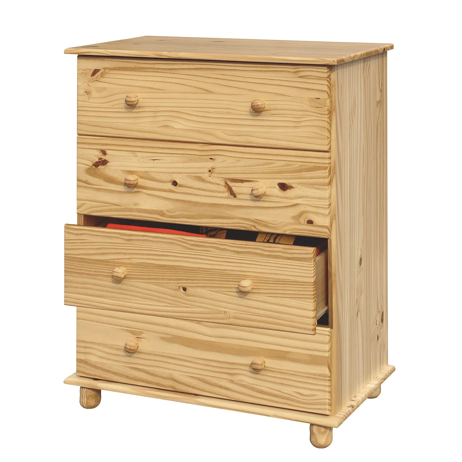 Naturoo Commode Bekasi IV - Pin massif 3 Naturoo Commode Bekasi IV - Pin massif – Image 3