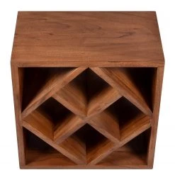 Naturoo Range-bouteilles Hawley - Acacia massif -Meubles de salle à manger Soldes Magasin 1000273425 210611 15405100113 DETAILS P000000001000273425