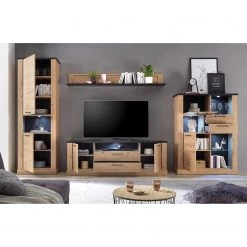 Ridgevalley Armoire Nanda I - Imitation chêne artisan / Imitation chêne noir 9 Ridgevalley Armoire Nanda I - Imitation chêne artisan / Imitation chêne noir -Meubles de salle à manger Soldes Magasin 1000273440 210610 07544700017 MOOD DETAILS P000000001000273440 mood