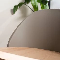 Mørteens Chaises Doon (lot de 2) - Matière plastique / Hêtre massif - Taupe / Hêtre -Meubles de salle à manger Soldes Magasin 1000273467 220819 031 DETAILS P000000001000273467