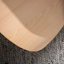 Mørteens Chaises Doon (lot de 2) - Matière plastique / Hêtre massif - Taupe / Hêtre -Meubles de salle à manger Soldes Magasin 1000273467 220819 032 DETAILS P000000001000273467