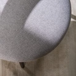 Studio Copenhagen Chaises Embi (lot de 2) - Tissu / Métal - Gris / Noir -Meubles de salle à manger Soldes Magasin 1000273482 220728 025 MOOD DETAILS P000000001000273482 mood