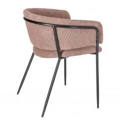 Jack & Alice Chaises accoudoirs Vilhena IV (lot de 2) - Velours côtelé - Rose vieilli -Meubles de salle à manger Soldes Magasin 1000274237 210618 10464500289 DETAILS P000000001000274237
