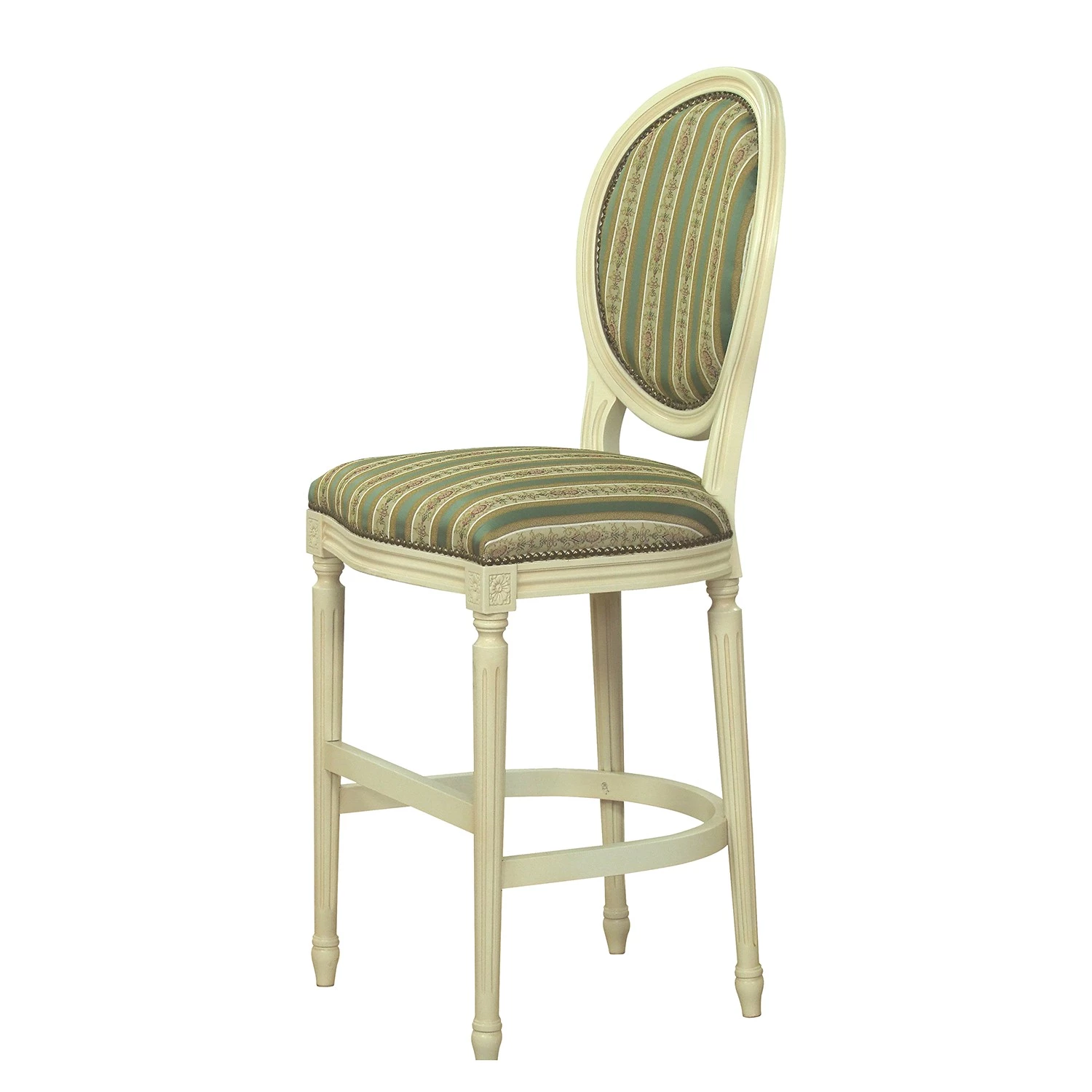 Velvet Studio Chaise de bar Alison - Vert 1 Velvet Studio Chaise de bar Alison - Vert