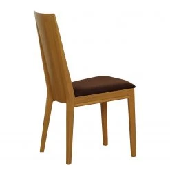 Norrwood Chaises Atla (lot de 2) - Tissu / Chêne massif - Café / Chêne -Meubles de salle à manger Soldes Magasin 1000274309 210709 14175000085 DETAILS P000000001000274309