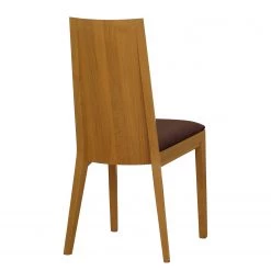 Norrwood Chaises Atla (lot de 2) - Tissu / Chêne massif - Café / Chêne -Meubles de salle à manger Soldes Magasin 1000274309 210709 14175000086 DETAILS P000000001000274309
