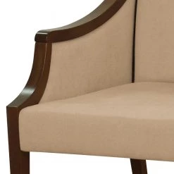 Velvet Studio Chaise à accoudoirs Tofino - Tissu / Hêtre massif - Camel / Hêtre -Meubles de salle à manger Soldes Magasin 1000274311 210709 14175200103 DETAILS P000000001000274311