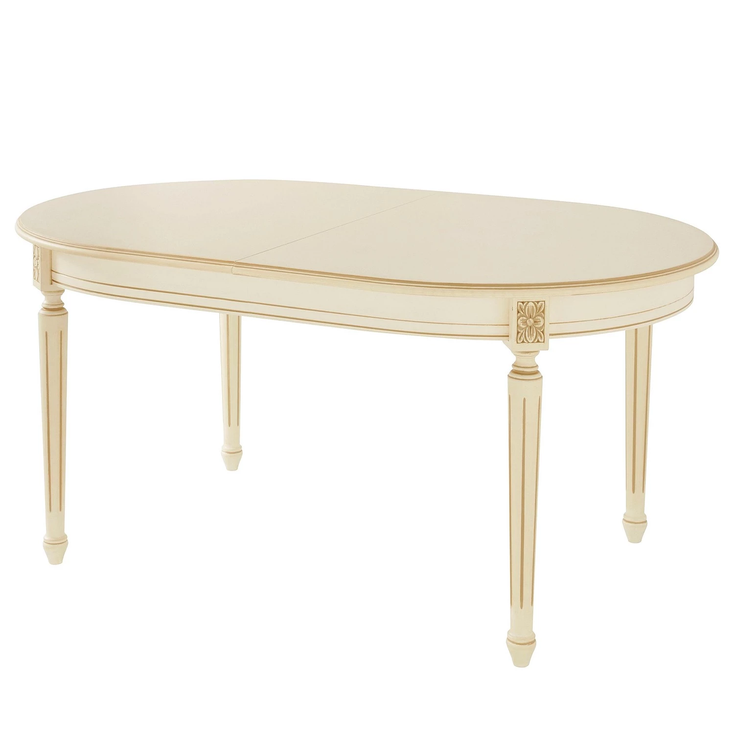 Velvet Studio Table Nellore - Extensible - Hêtre massif - Crème 1 Velvet Studio Table Nellore - Extensible - Hêtre massif - Crème