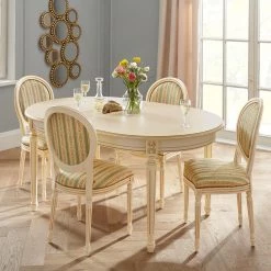 Velvet Studio Table Nellore - Extensible - Hêtre massif - Crème 10 Velvet Studio Table Nellore - Extensible - Hêtre massif - Crème -Meubles de salle à manger Soldes Magasin 1000274328 210709 14180400228 MOOD DETAILS P000000001000274328 mood