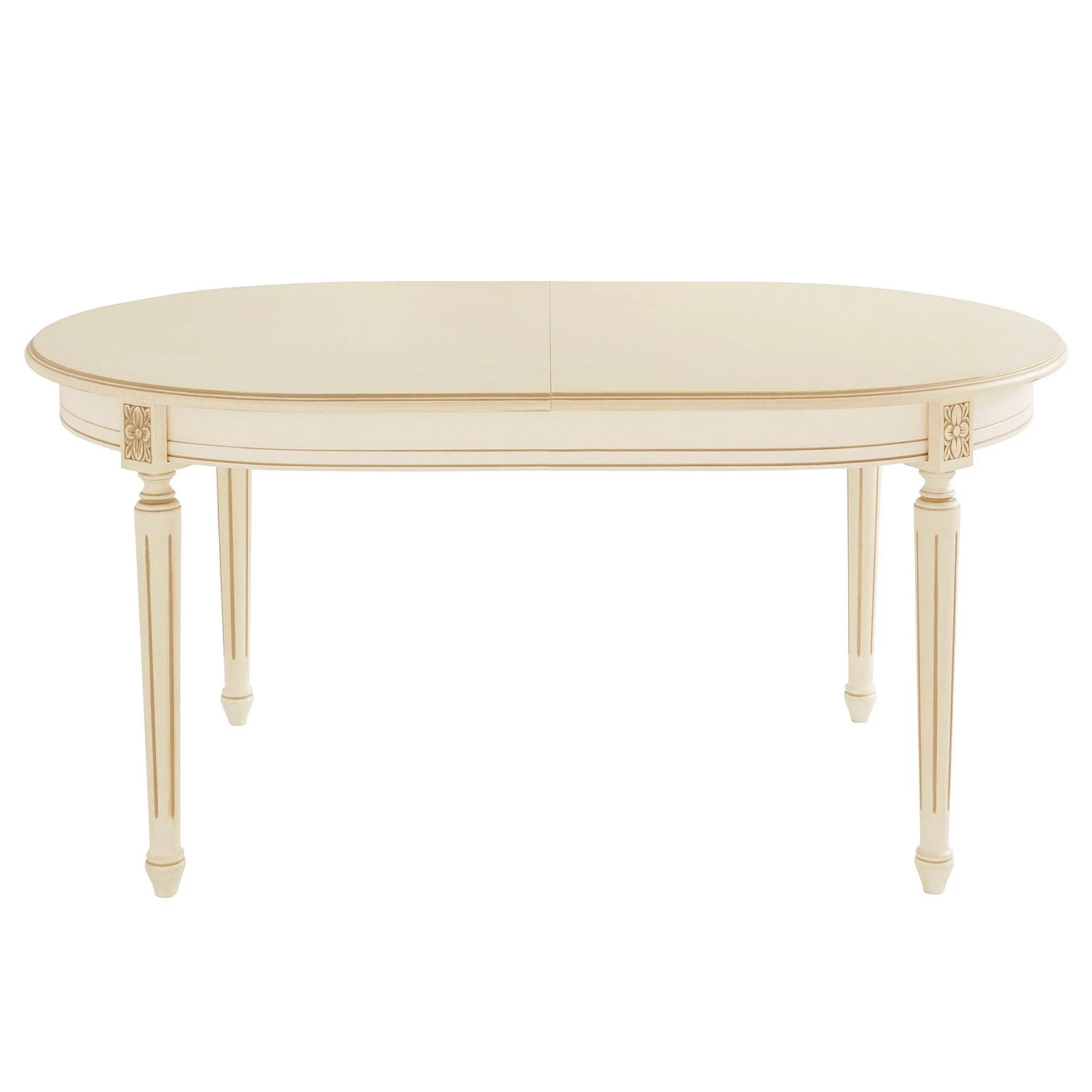 Velvet Studio Table Nellore - Extensible - Hêtre massif - Crème 6 Velvet Studio Table Nellore - Extensible - Hêtre massif - Crème – Image 6