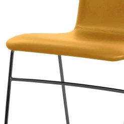 Red Living Chaises capitonnées Myko (lot de 2) - Jaune curry -Meubles de salle à manger Soldes Magasin 1000274340 210709 14181100302 DETAILS P000000001000274340