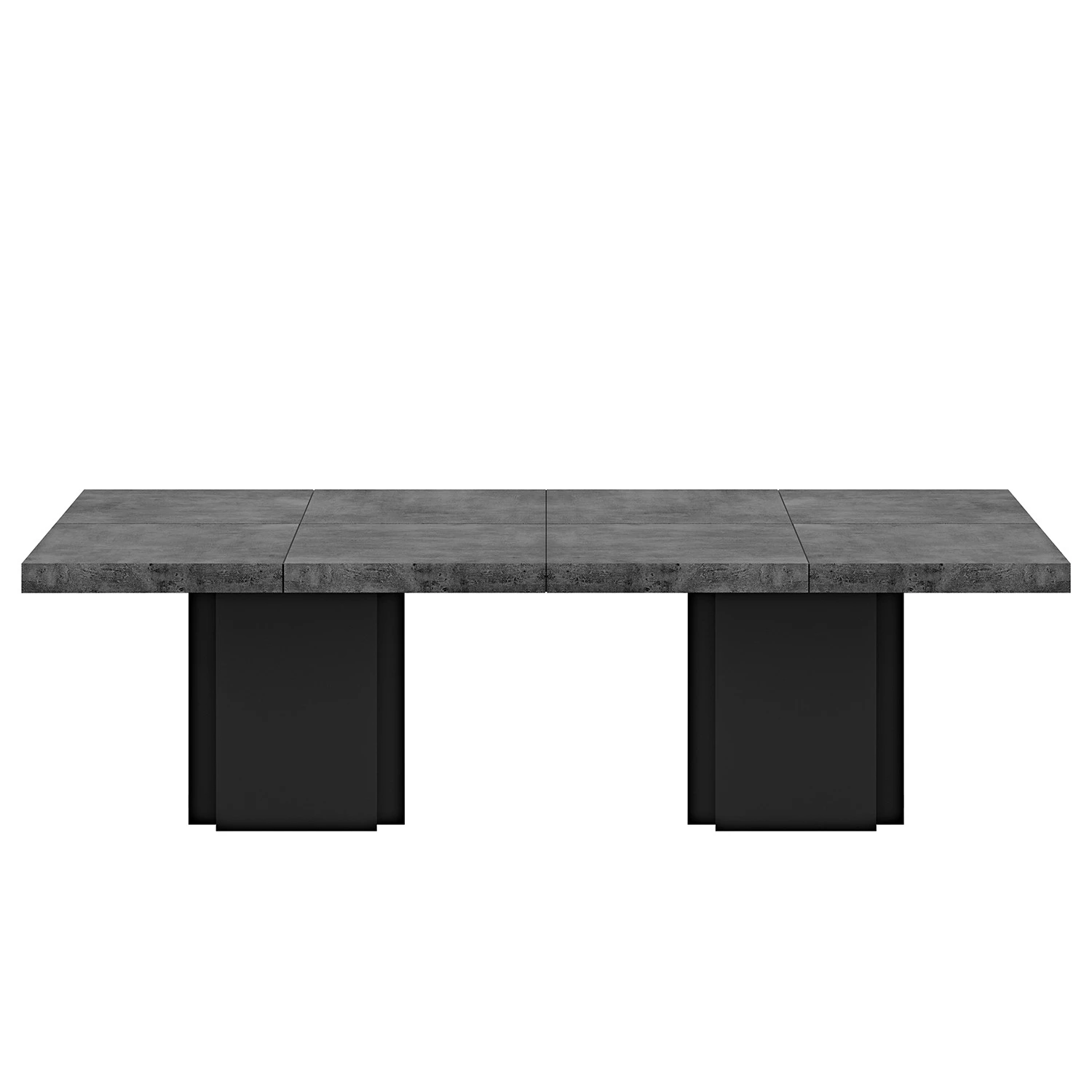 Temahome Table de réunion Dusk - Imitation béton 1 Temahome Table de réunion Dusk - Imitation béton