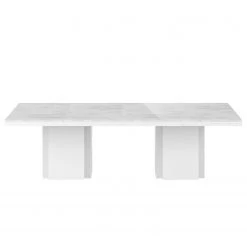 Loftscape Table de réunion Dusk III - Marbre blanc -Meubles de salle à manger Soldes Magasin 1000274738 210622 11040700039 DETAILS P000000001000274738