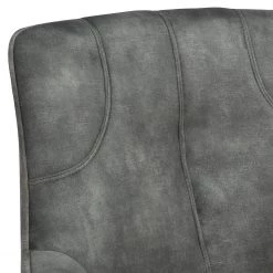 Ars manufacti Fauteuil relax Beloha - Velours / Métal - Gris vintage / Noir -Meubles de salle à manger Soldes Magasin 1000274884 220107 103355000151 DETAILS P000000001000274884