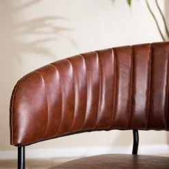 Ars manufacti Chaise à accoudoirs Acoma - Marron -Meubles de salle à manger Soldes Magasin 1000274886 220519 031 DETAILS P000000001000274886