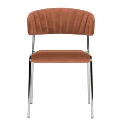 Red Living Chaises Biby (lot de 2) - Saumon -Meubles de salle à manger Soldes Magasin 1000275339 210629 14365700083 DETAILS P000000001000275339