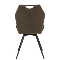 Red Living Chaise capitonnée Theres - Marron-noir - Lot de 2 -Meubles de salle à manger Soldes Magasin 1000275550 210622 10223700006 DETAILS P000000001000275550