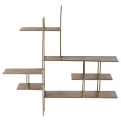 Red Living Étagère murale Zeist - Métal - Doré vieilli -Meubles de salle à manger Soldes Magasin 1000275647 210630 12471100202 DETAILS P000000001000275647