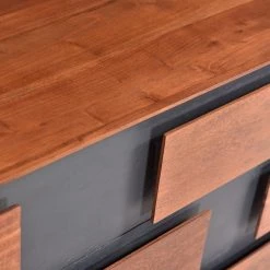 Ars manufacti Commode Envo - Acacia massif / Placage en pierre - Acacia / Ardoise -Meubles de salle à manger Soldes Magasin 1000276040 220120 08510700058 DETAILS P000000001000276040