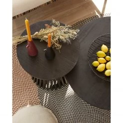 Norrwood Table basse Kooskia I - Mindy massif / Noir -Meubles de salle à manger Soldes Magasin 1000276473 210629 15001400012 MOOD DETAILS P000000001000276473 mood