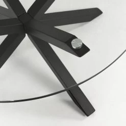 Mørteens Table Ayanka II - Verre / Acier - Verre transparent / Noir 11 Mørteens Table Ayanka II - Verre / Acier - Verre transparent / Noir -Meubles de salle à manger Soldes Magasin 1000276612 210629 15002300484 DETAILS P000000001000276612