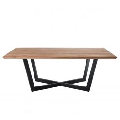 Ars manufacti Table Conna - Acacia - Largeur : 200 cm - Bord suisse -Meubles de salle à manger Soldes Magasin 1000276613 211207 130601000032 DETAILS P000000001000276613