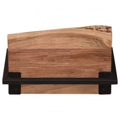 Ars manufacti Étagère murale Kaawo I - Acacia massif / Métal - Acacia / Noir - Largeur : 45 cm 15 Ars manufacti Étagère murale Kaawo I - Acacia massif / Métal - Acacia / Noir - Largeur : 45 cm -Meubles de salle à manger Soldes Magasin 1000276814 220413 032 DETAILS P000000001000276814