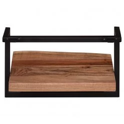 Ars manufacti Étagère murale Kaawo I - Acacia massif / Métal - Acacia / Noir - Largeur : 45 cm 16 Ars manufacti Étagère murale Kaawo I - Acacia massif / Métal - Acacia / Noir - Largeur : 45 cm -Meubles de salle à manger Soldes Magasin 1000276814 220413 033 DETAILS P000000001000276814