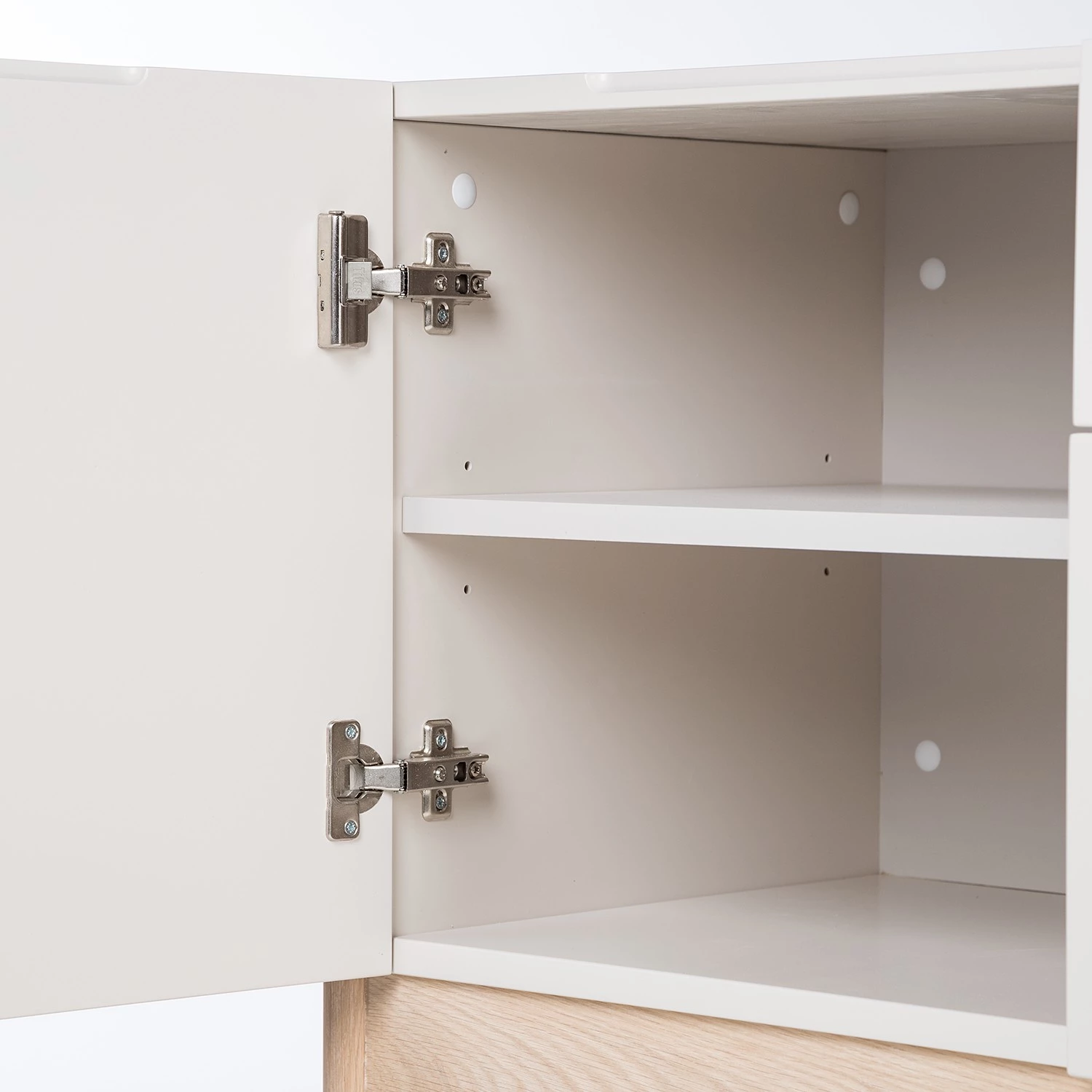 Studio Copenhagen Enfilade Cooby II - Blanc / Chêne 5 Studio Copenhagen Enfilade Cooby II - Blanc / Chêne – Image 5