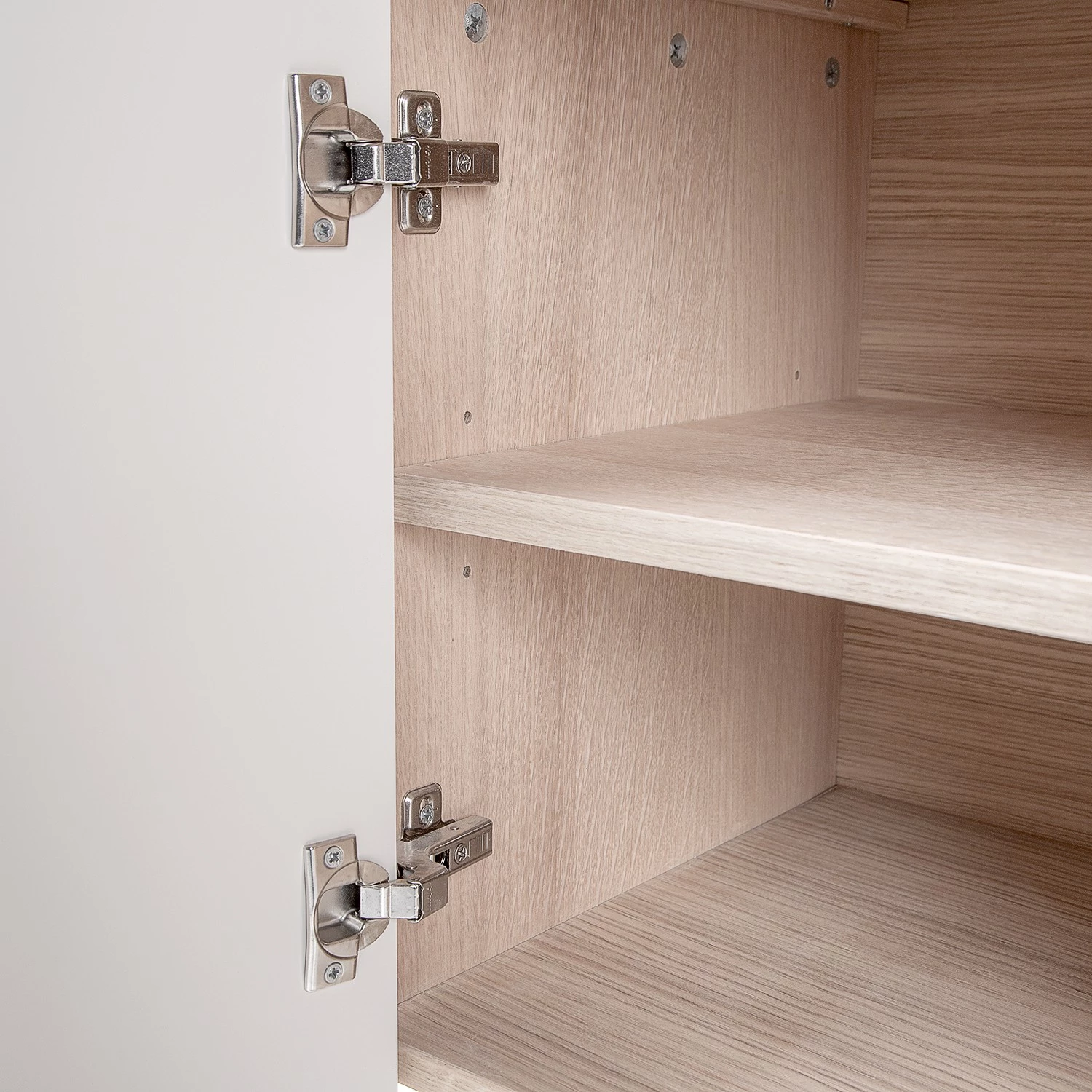 Studio Copenhagen Enfilade Maayka II - Partiellement en chêne massif - Blanc / Chêne clair 10 Studio Copenhagen Enfilade Maayka II - Partiellement en chêne massif - Blanc / Chêne clair – Image 10