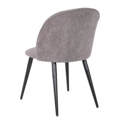 Chaises capitonnées Finnea (lot de 2) - Gris -Meubles de salle à manger Soldes Magasin 1000281518 210929 094147000036 DETAILS P000000001000281518