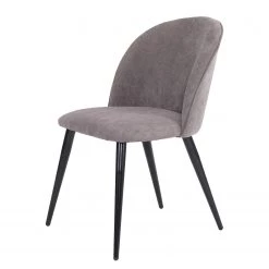 Chaises capitonnées Finnea (lot de 2) - Gris -Meubles de salle à manger Soldes Magasin 1000281518 210929 094147000040 DETAILS P000000001000281518