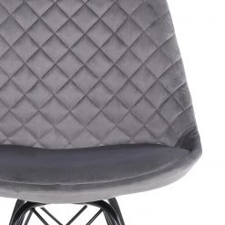 Loftscape Chaises capitonnées Flekke I (lot de 2) - Gris -Meubles de salle à manger Soldes Magasin 1000281526 210929 09414700054 DETAILS P000000001000281526