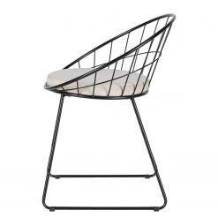 Ars manufacti Chaises Ceza (lot de 2) - Beige / Noir -Meubles de salle à manger Soldes Magasin 1000281734 220920 040 DETAILS P000000001000281734