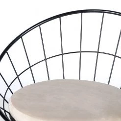 Ars manufacti Chaises Ceza (lot de 2) - Beige / Noir -Meubles de salle à manger Soldes Magasin 1000281734 220920 060 DETAILS P000000001000281734