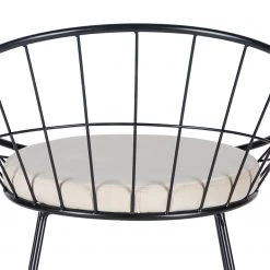 Ars manufacti Chaises Ceza (lot de 2) - Beige / Noir -Meubles de salle à manger Soldes Magasin 1000281734 220920 075 DETAILS P000000001000281734