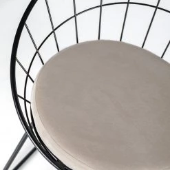 Ars manufacti Chaises Ceza (lot de 2) - Beige / Noir -Meubles de salle à manger Soldes Magasin 1000281734 220920 080 DETAILS P000000001000281734