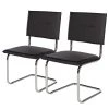 Fredriks Chaises cantilever Elane (lot de 2)