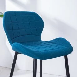 Ars manufacti Chaises de bar Fia (lot de 2) - Bleu brillant -Meubles de salle à manger Soldes Magasin 1000281756 220817 030 DETAILS P000000001000281756
