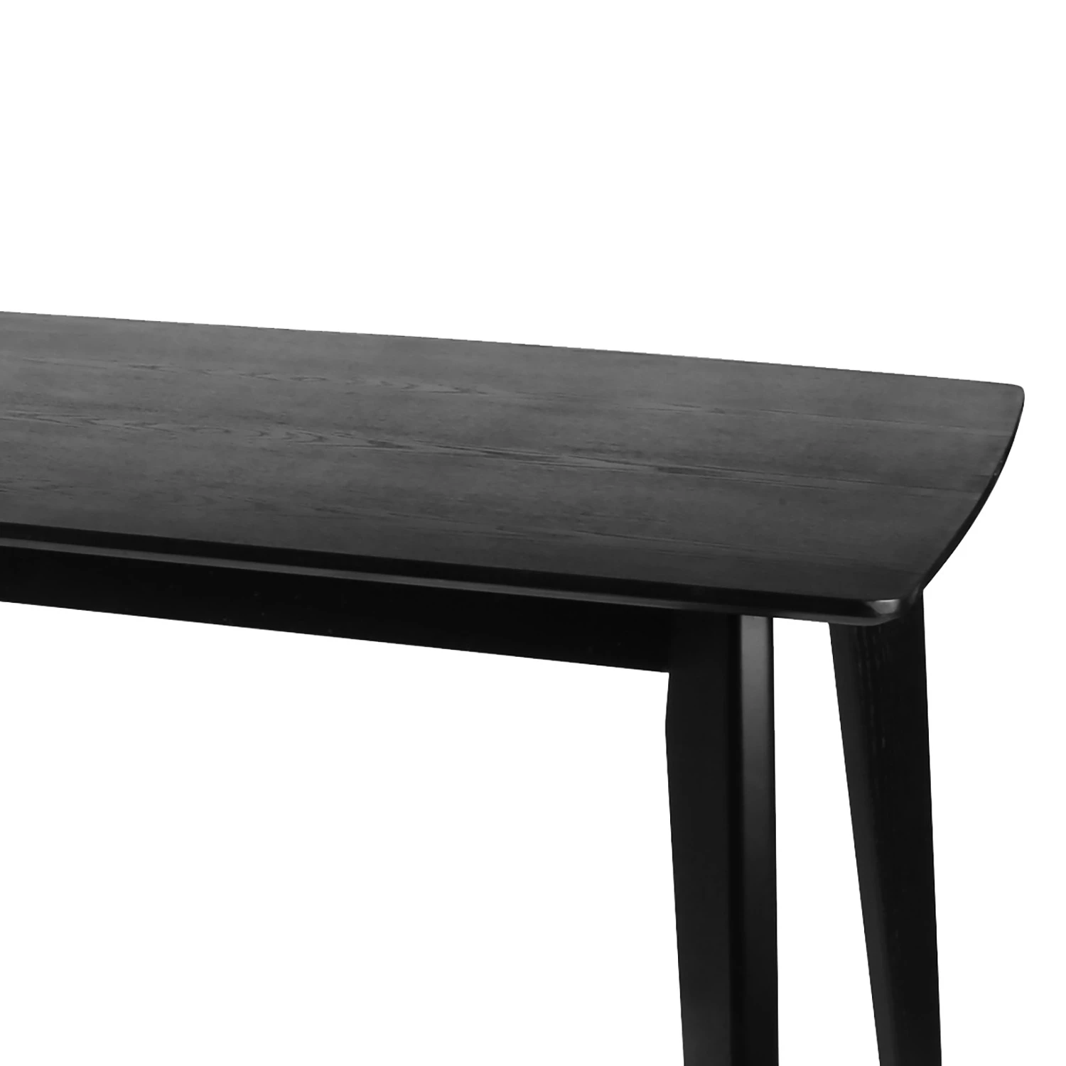 Studio Copenhagen Table Freda - Partiellement en frêne massif - Frêne / Noir 2 Studio Copenhagen Table Freda - Partiellement en frêne massif - Frêne / Noir – Image 2