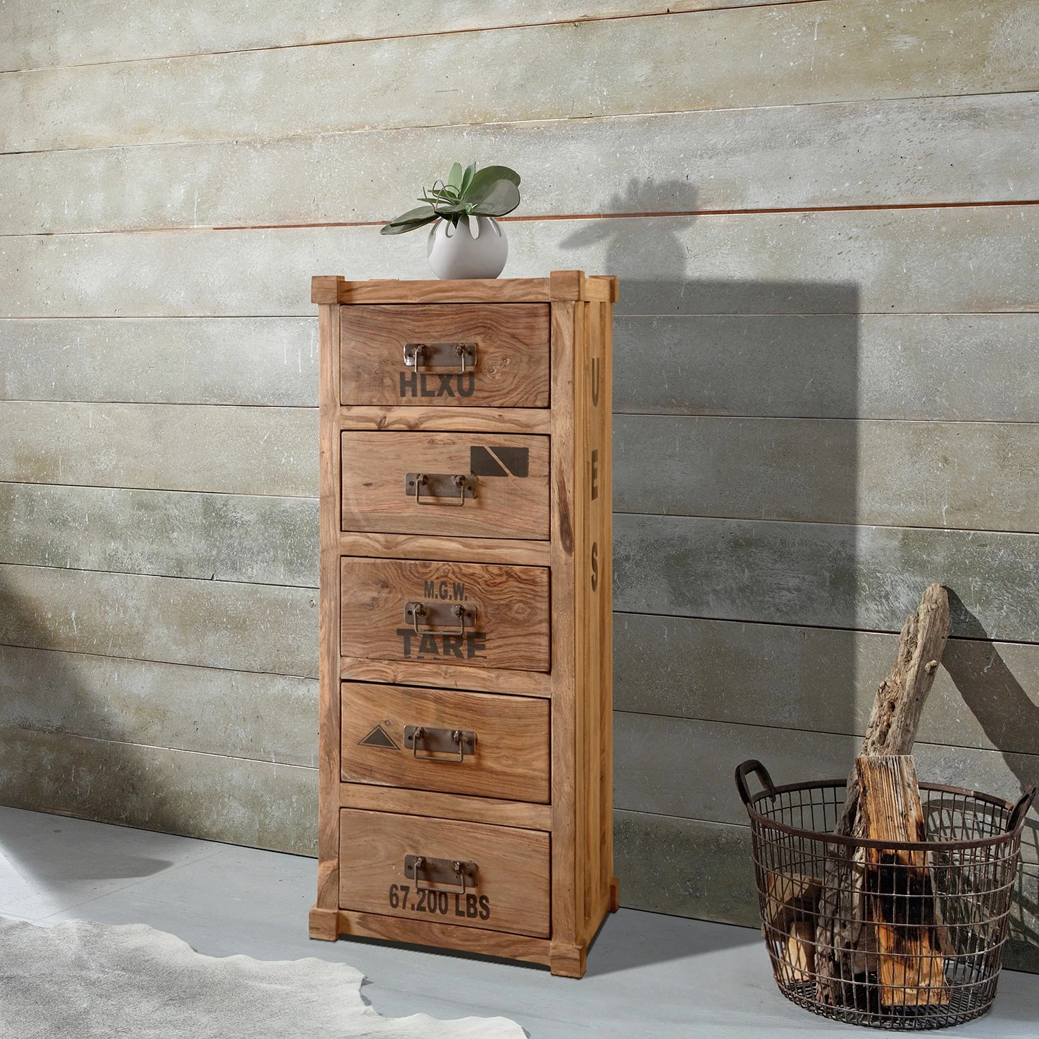 Wolf-Möbel Buffet Container III - Sheesham 2 Wolf-Möbel Buffet Container III - Sheesham – Image 2