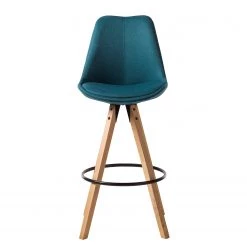 Mørteens Chaises de bar Aledas II - Bleu pétrole - Lot de 4 -Meubles de salle à manger Soldes Magasin 1000282048 210819 09413800352 DETAILS P000000001000282048