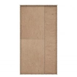 Loftscape Vitrine Corey - Avec éclairage - Imitation chêne / Gris - Porte en verre à droite -Meubles de salle à manger Soldes Magasin 1000282747 211109 144406000139 DETAILS P000000001000282747