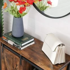 Red Living Buffet Hazlet III - Marron / Noir -Meubles de salle à manger Soldes Magasin 1000283948 210810 15023700097 DETAILS P000000001000283948