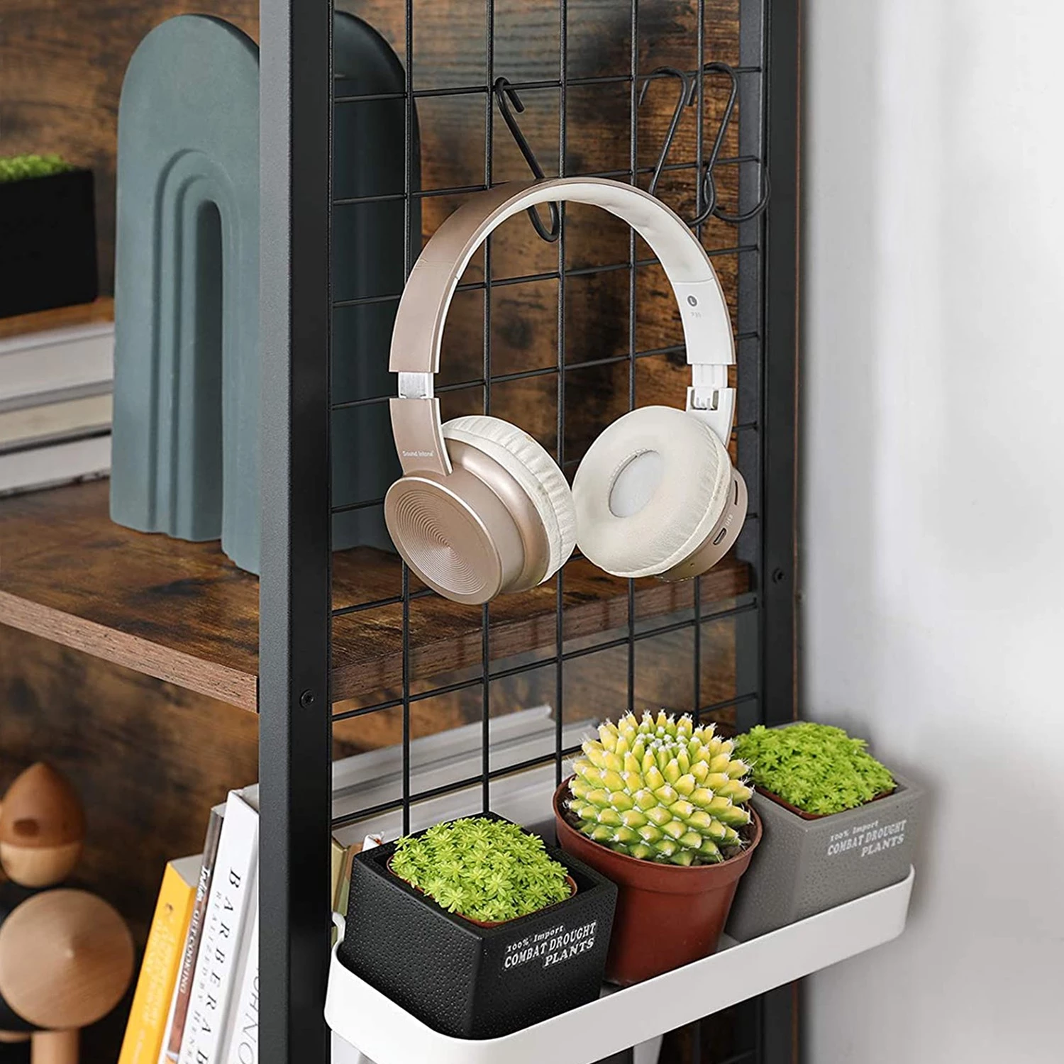 Red Living Étagère Welford - Marron / Noir 5 Red Living Étagère Welford - Marron / Noir – Image 5