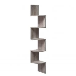 Red Living Étagère Arik - Imitation pin gris